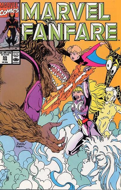 Marvel Fanfare (1982) #55 cover