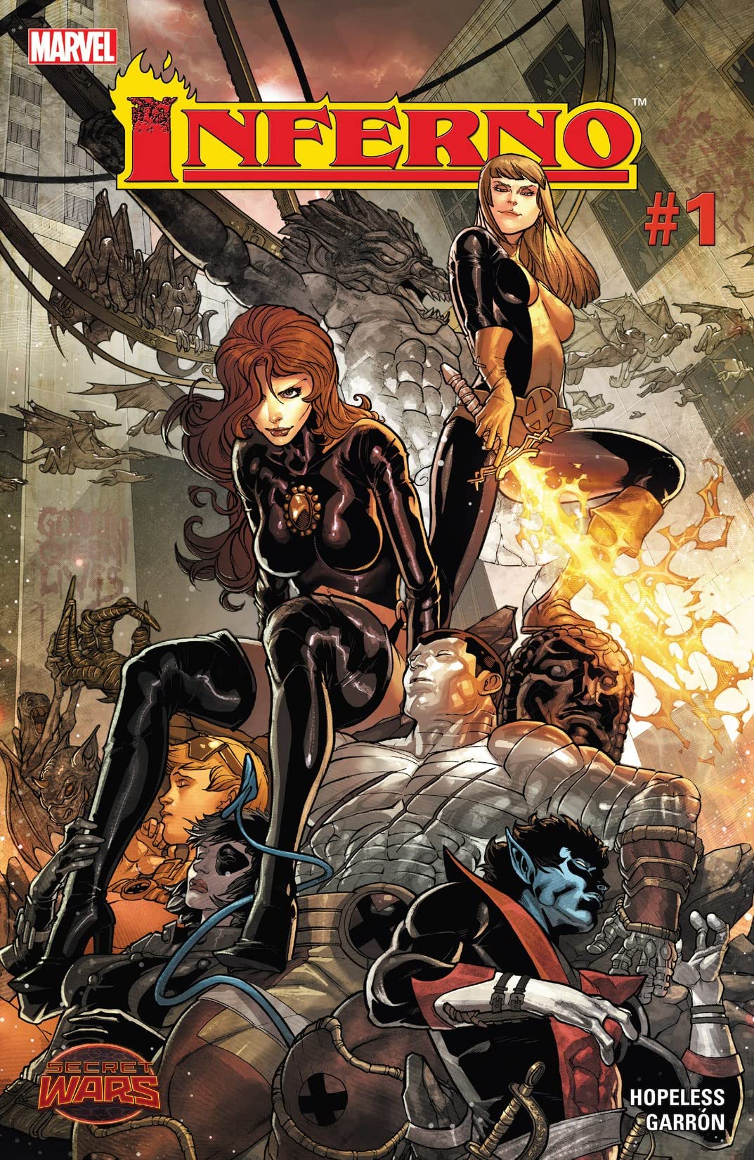 Inferno (2015) #1 cover