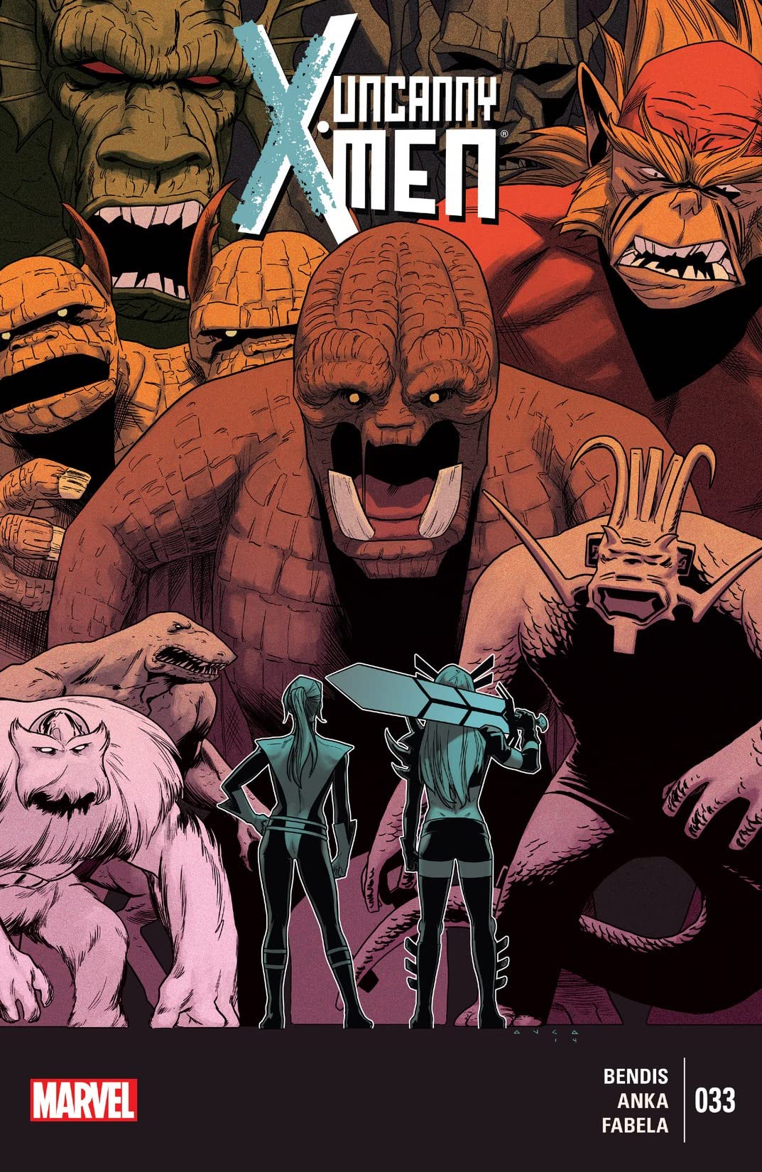 Uncanny X-Men (2013) #33 cover