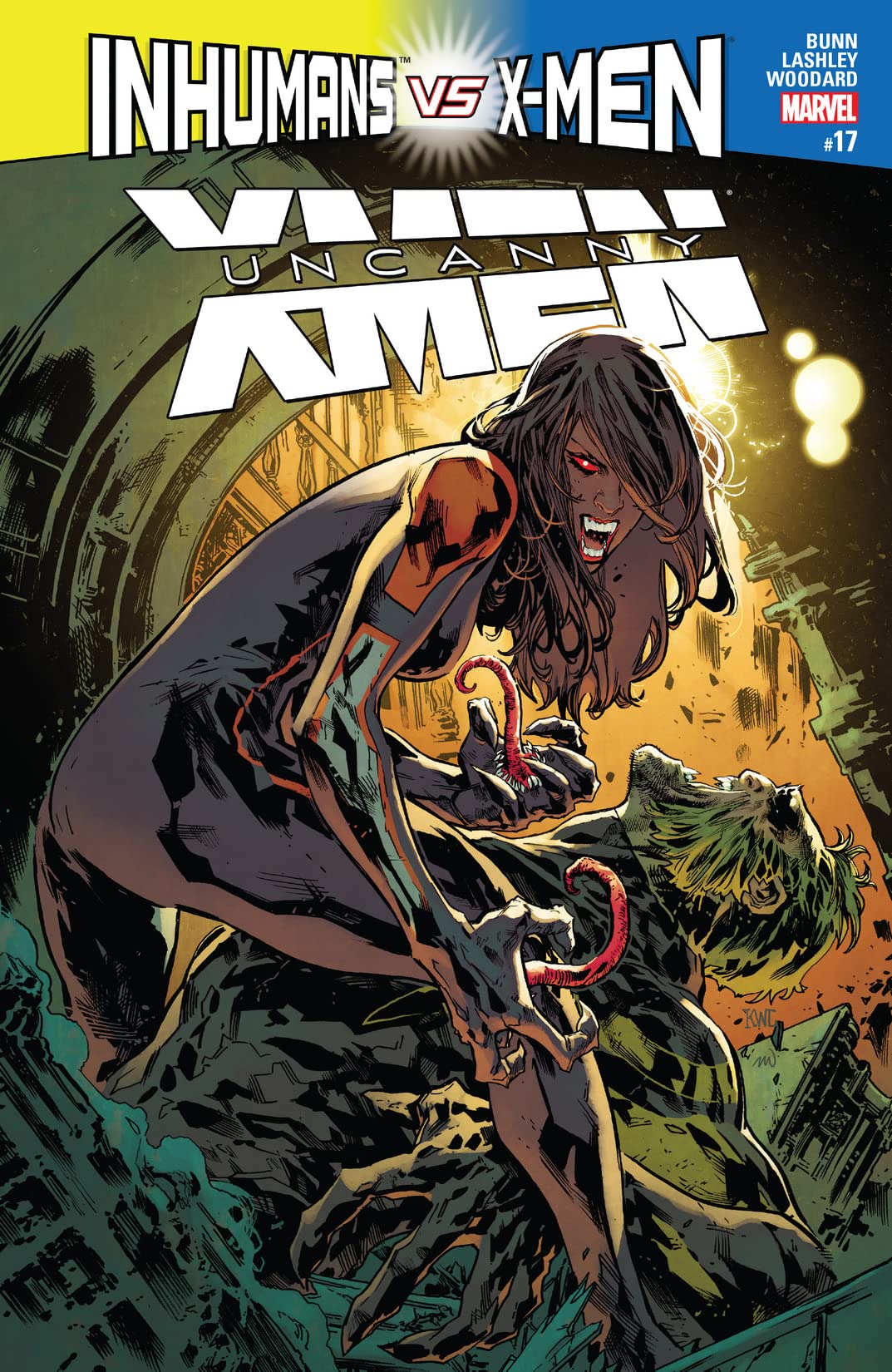 Uncanny X-Men (2016) #17 cover