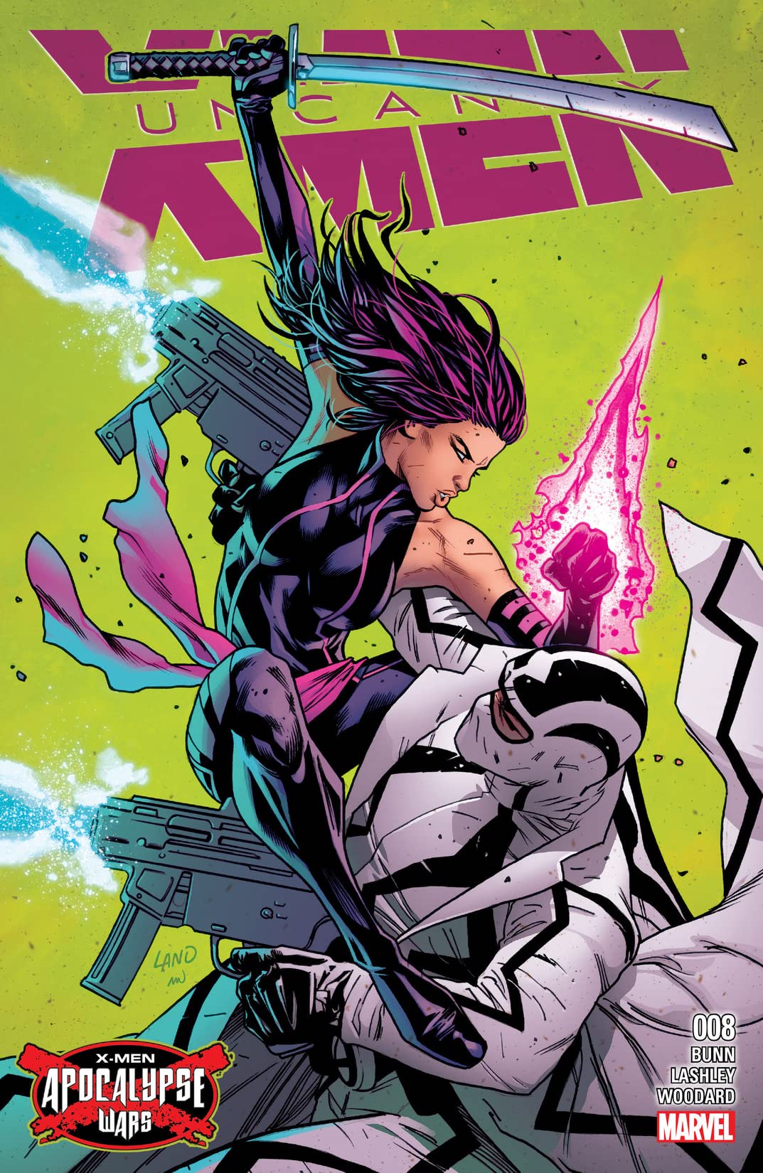 Uncanny X-Men (2016) #8 cover