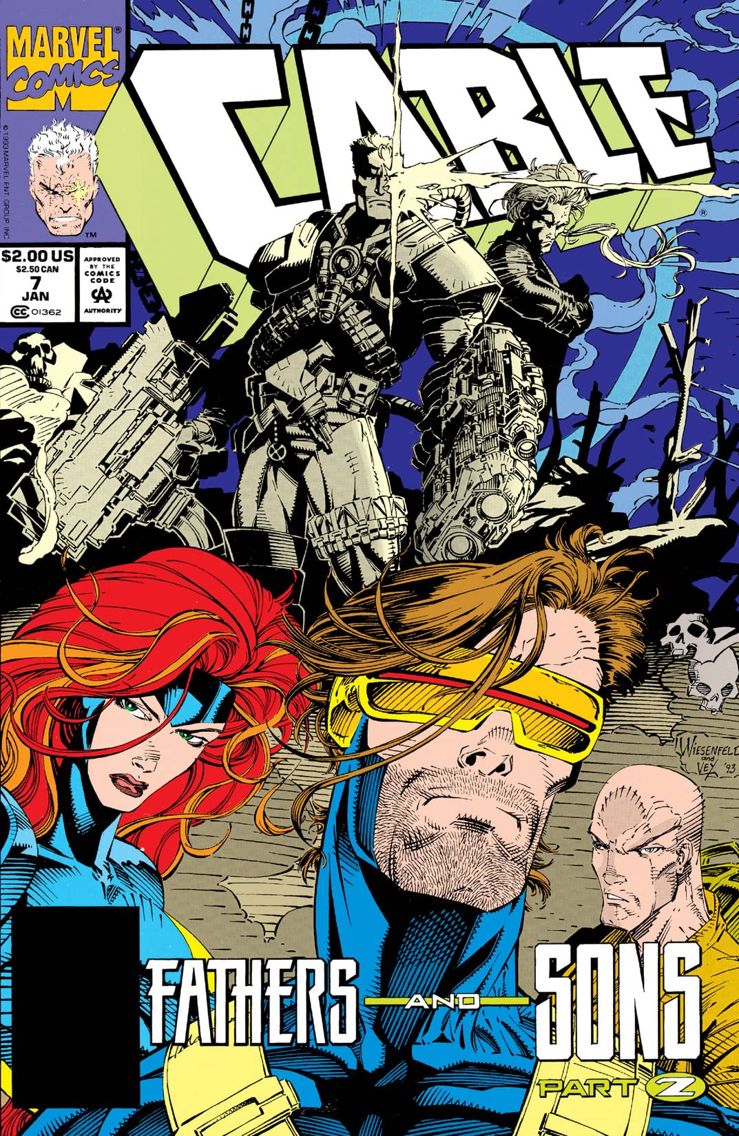 Cable (1993) #7 cover