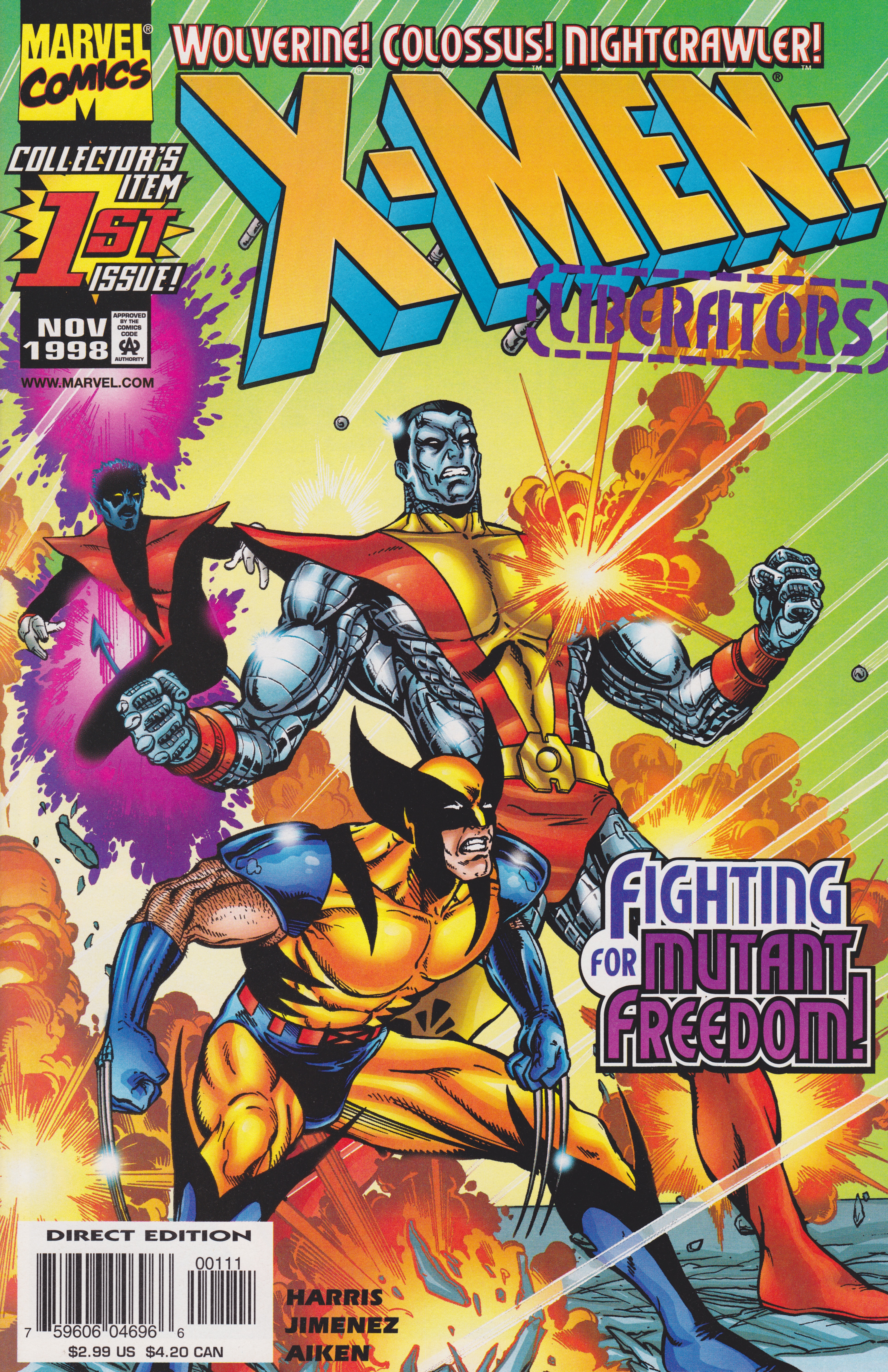 Cover of X-Men: Liberators #1