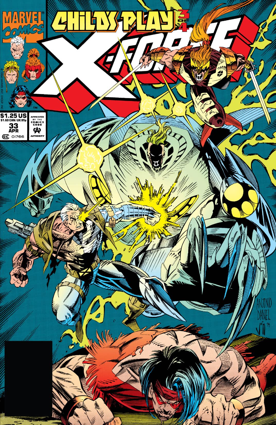 X-Force (1991) #33 cover