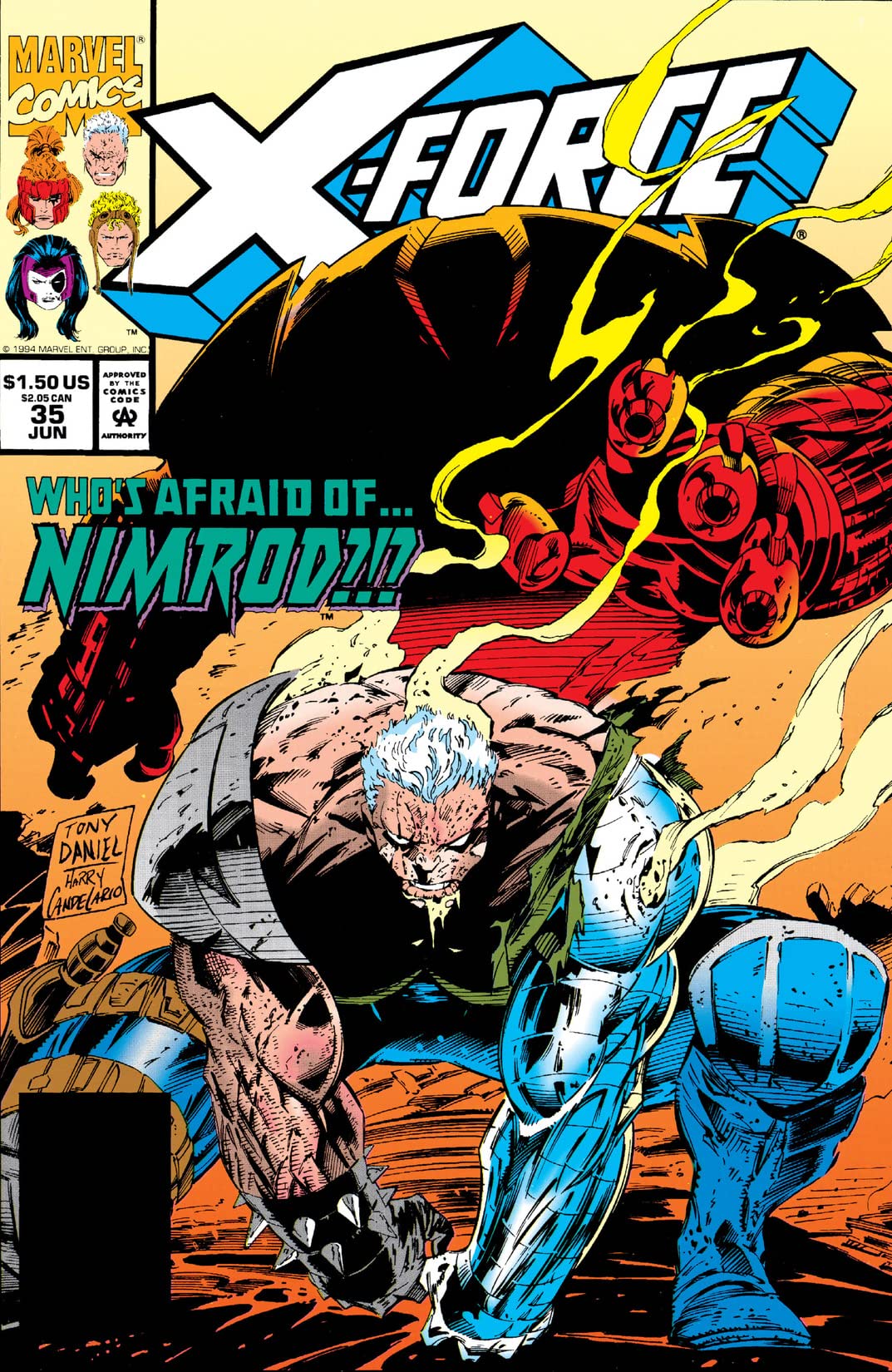X-Force (1991) #35 cover