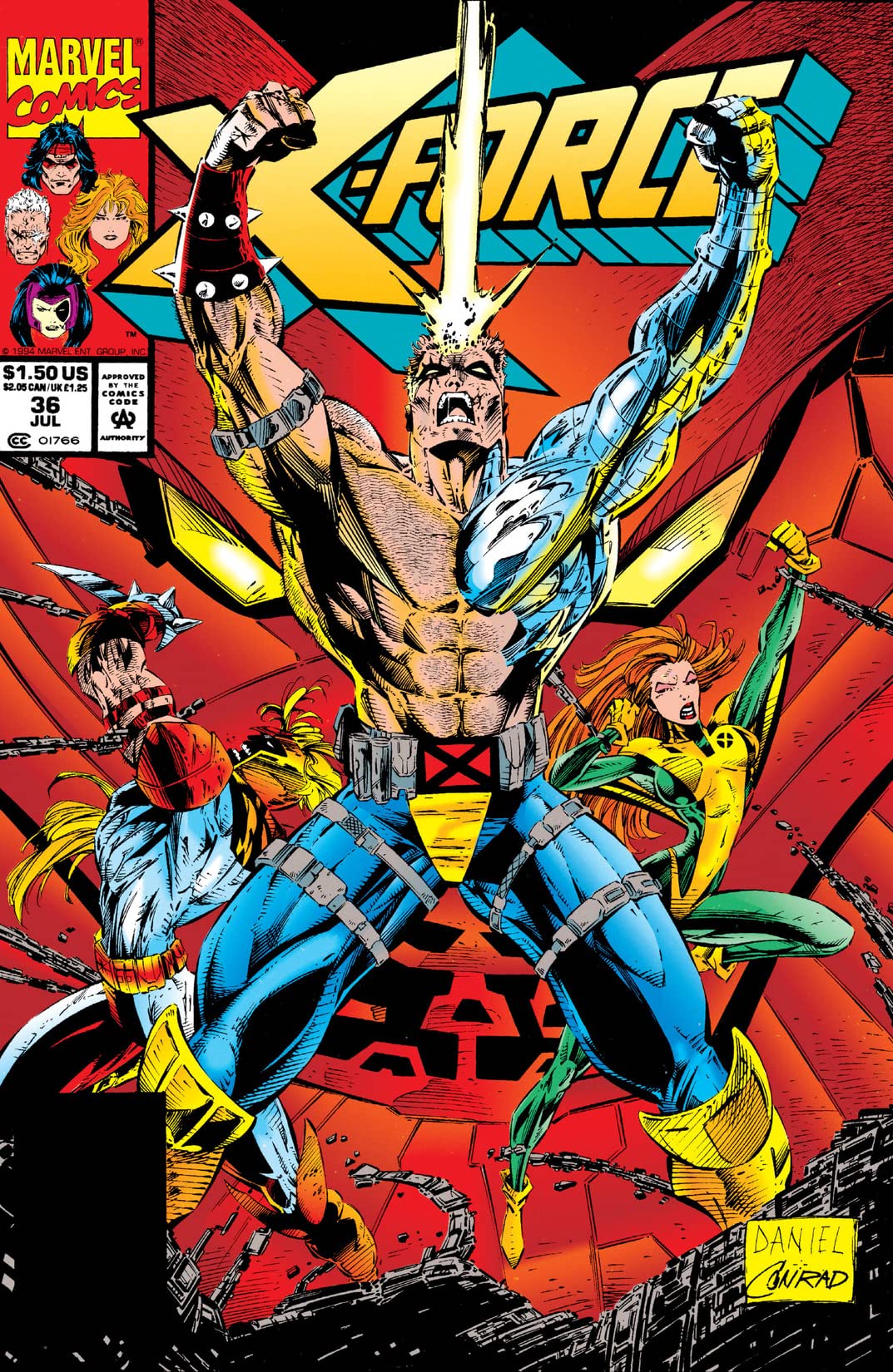 Cover of X-Force #36