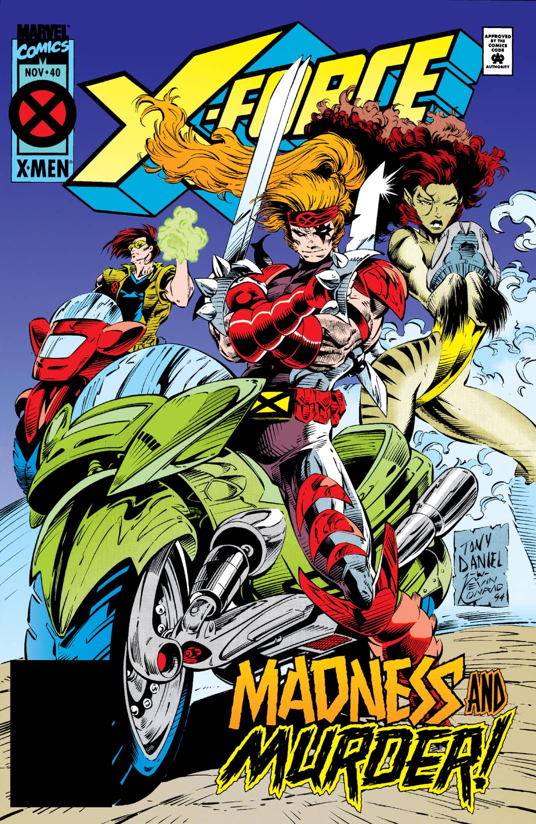 X-Force (1991) #40 cover