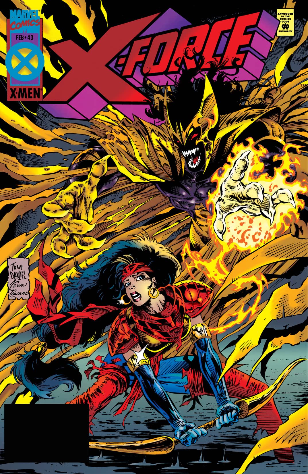X-Force (1991) #43 cover