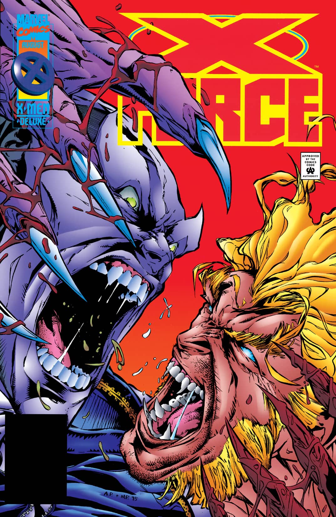 X-Force (1991) #45 cover