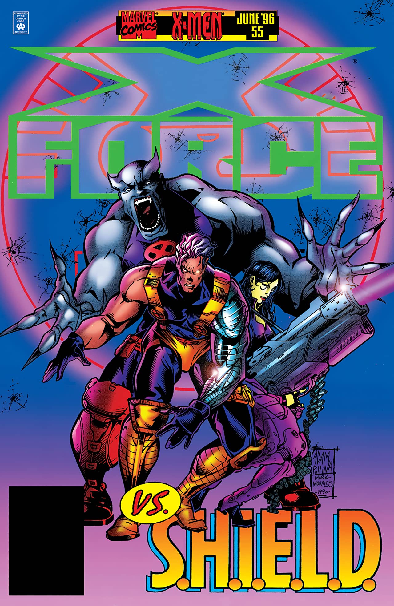 X-Force (1991) #55 cover