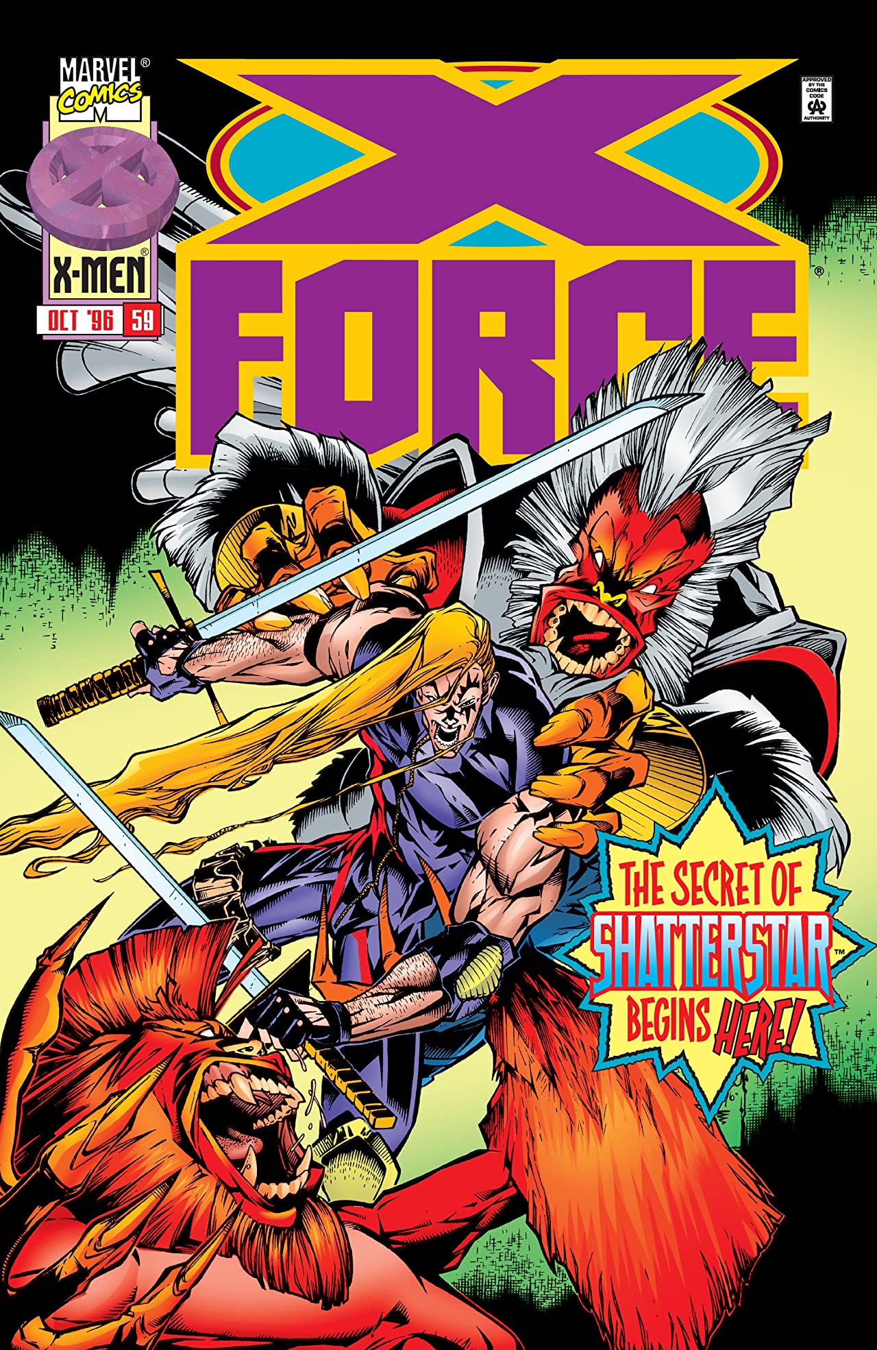 X-Force (1991) #59 cover