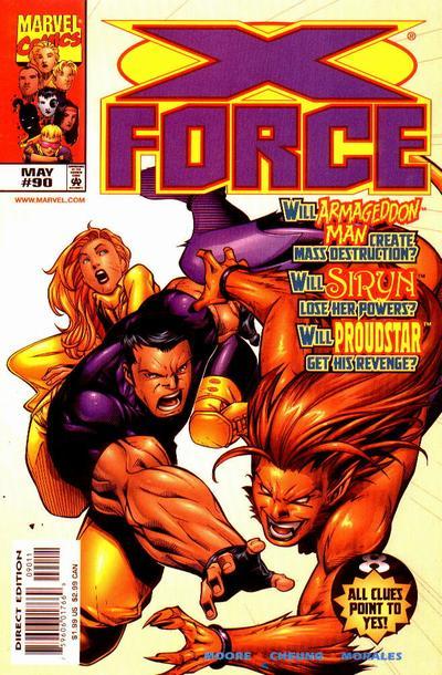 X-Force (1991) #90 cover