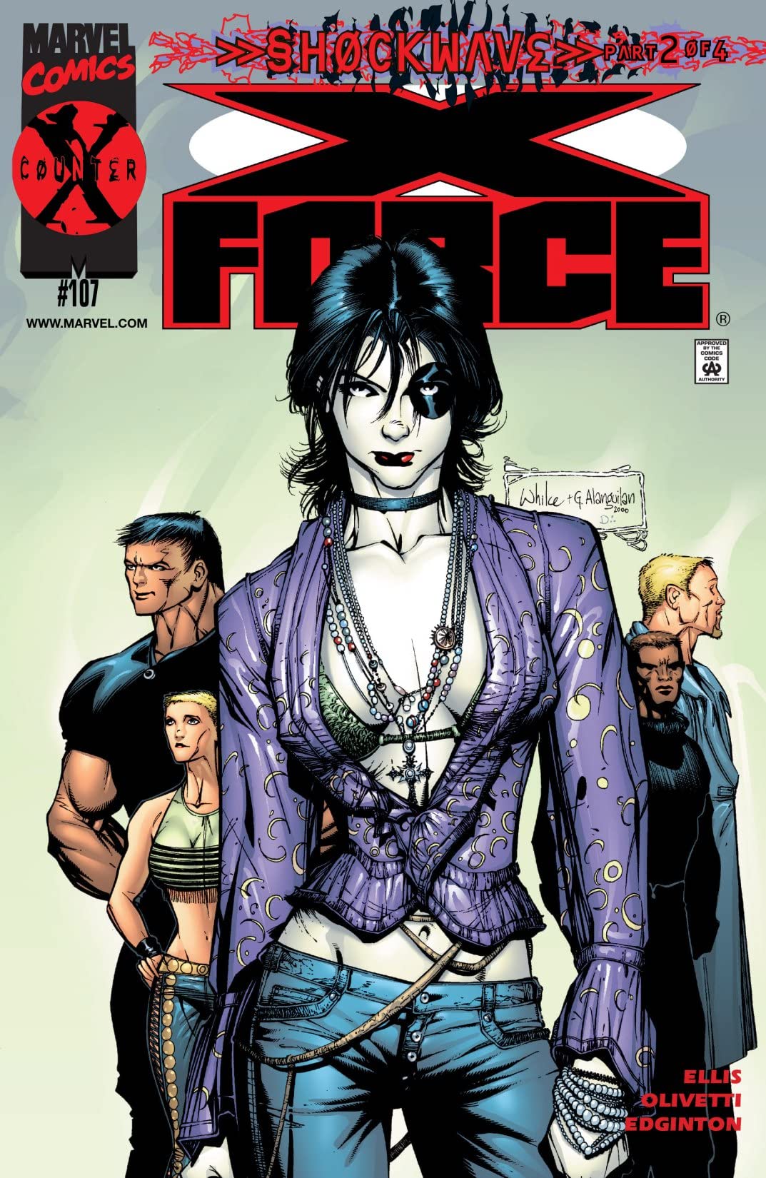 X-Force (1991) #107 cover