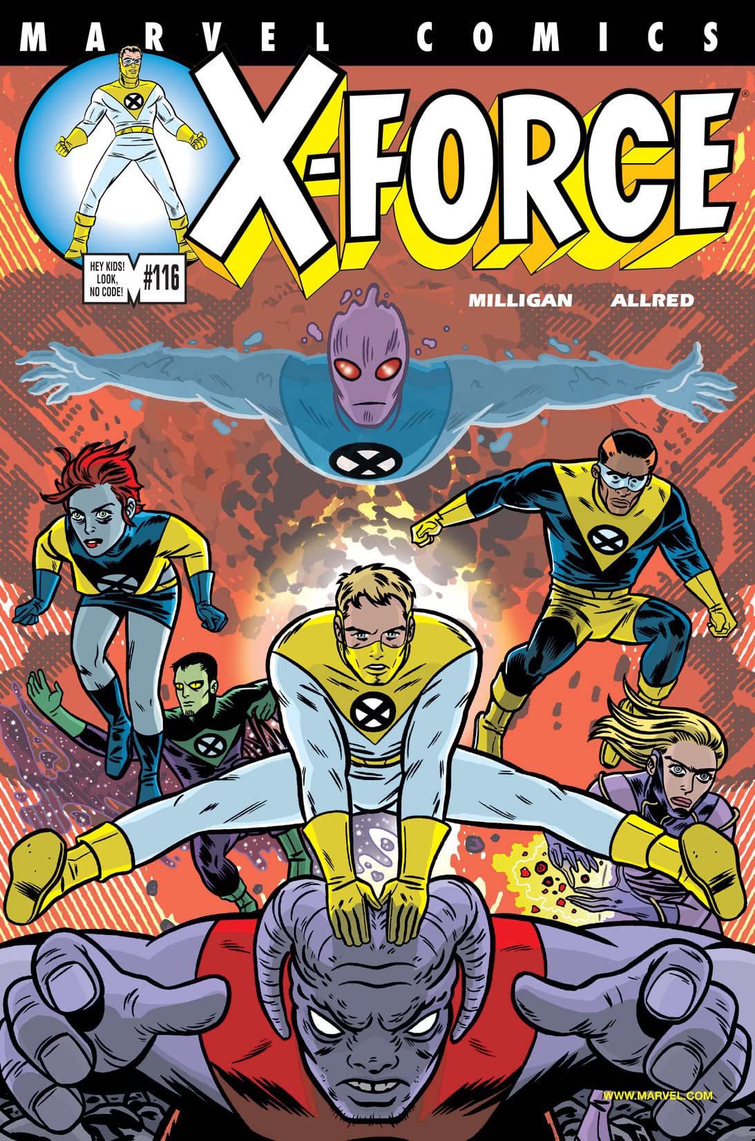 X-Force (1991) #116 cover