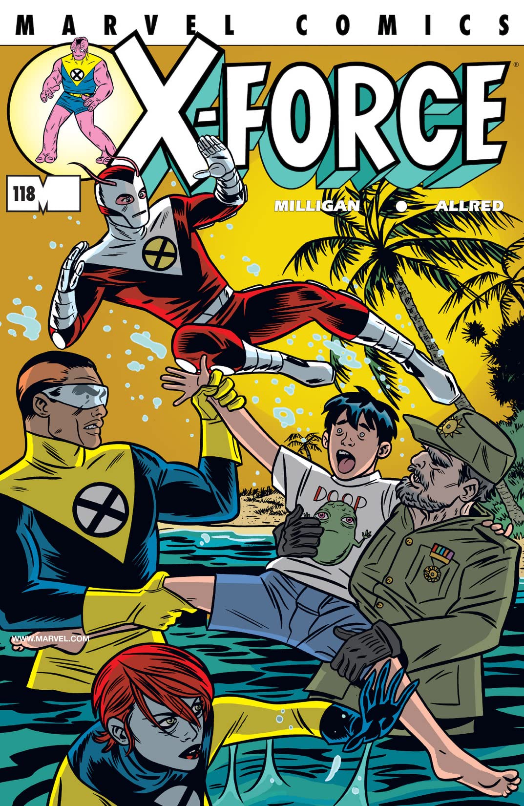 X-Force (1991) #118 cover