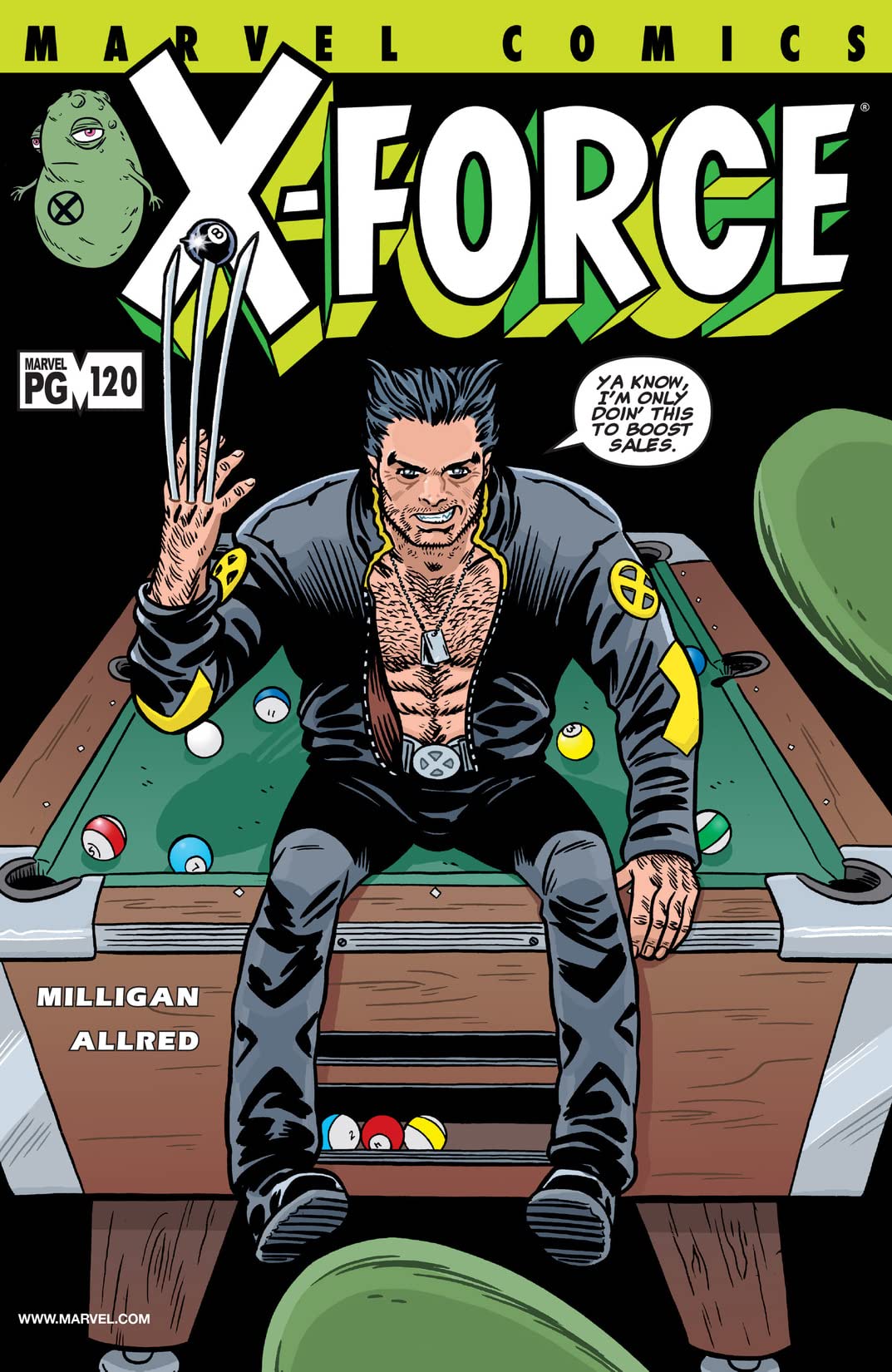 X-Force (1991) #120 cover