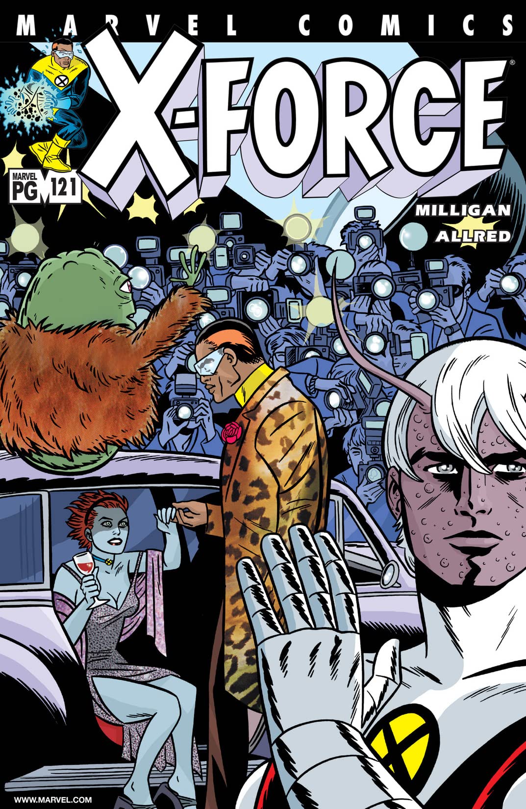 X-Force (1991) #121 cover