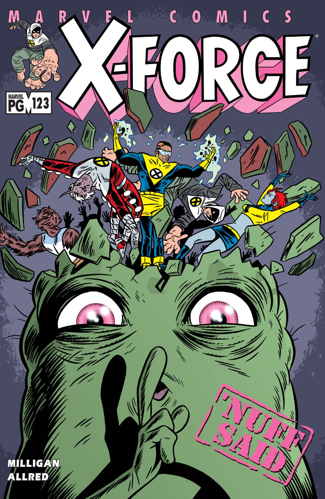 X-Force (1991) #123 cover