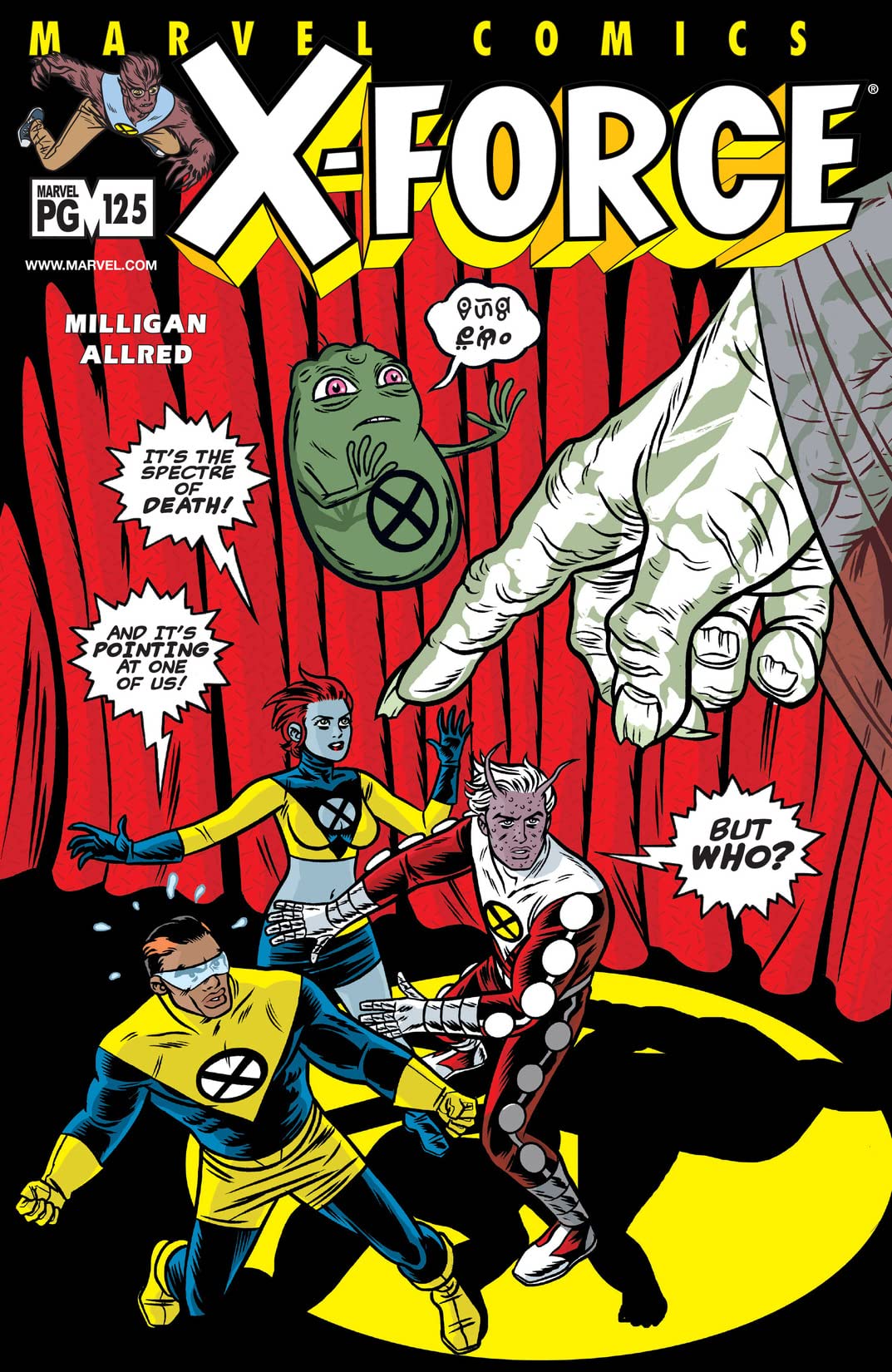 X-Force (1991) #125 cover
