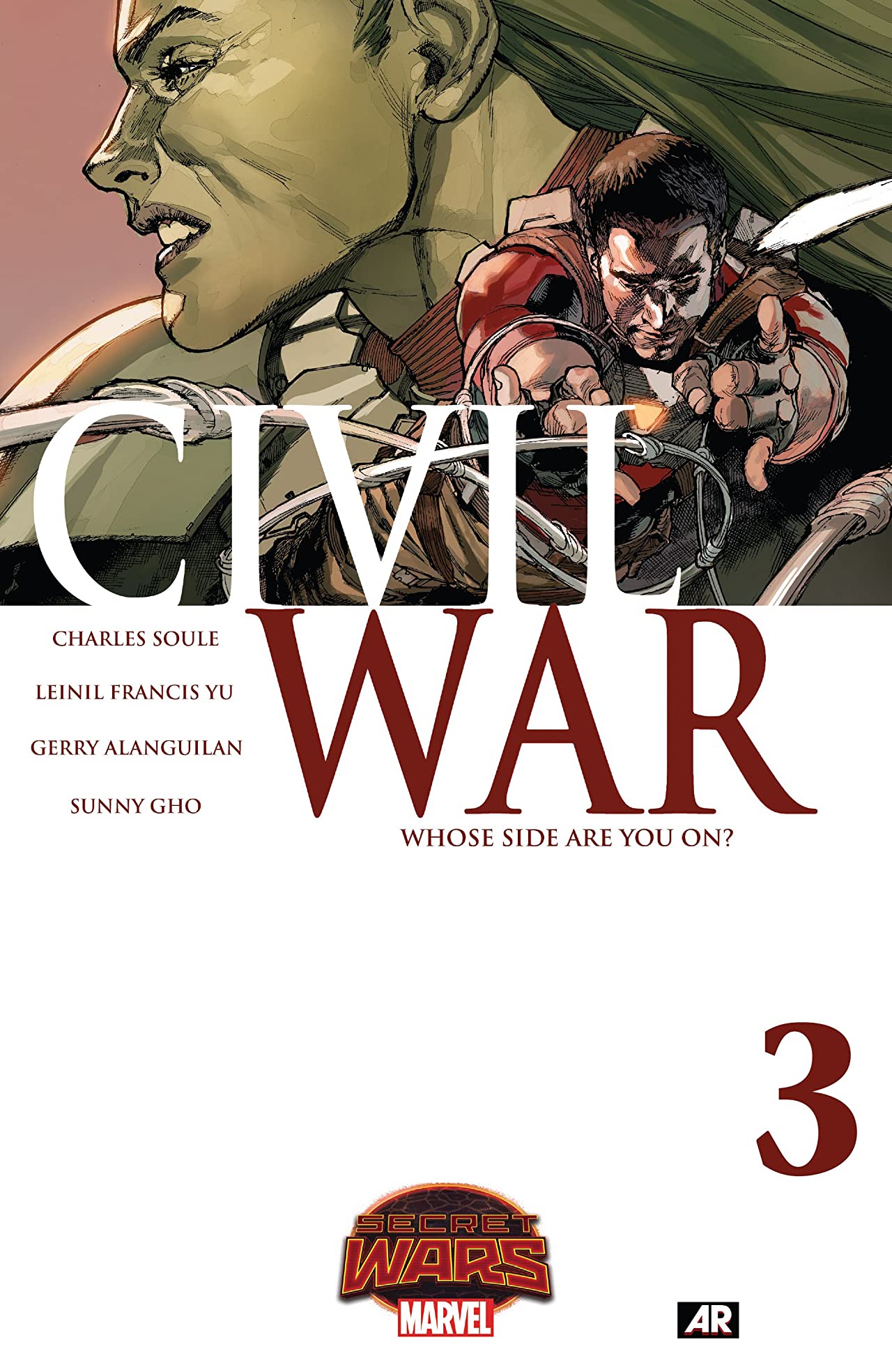 Cover of Civil War #3