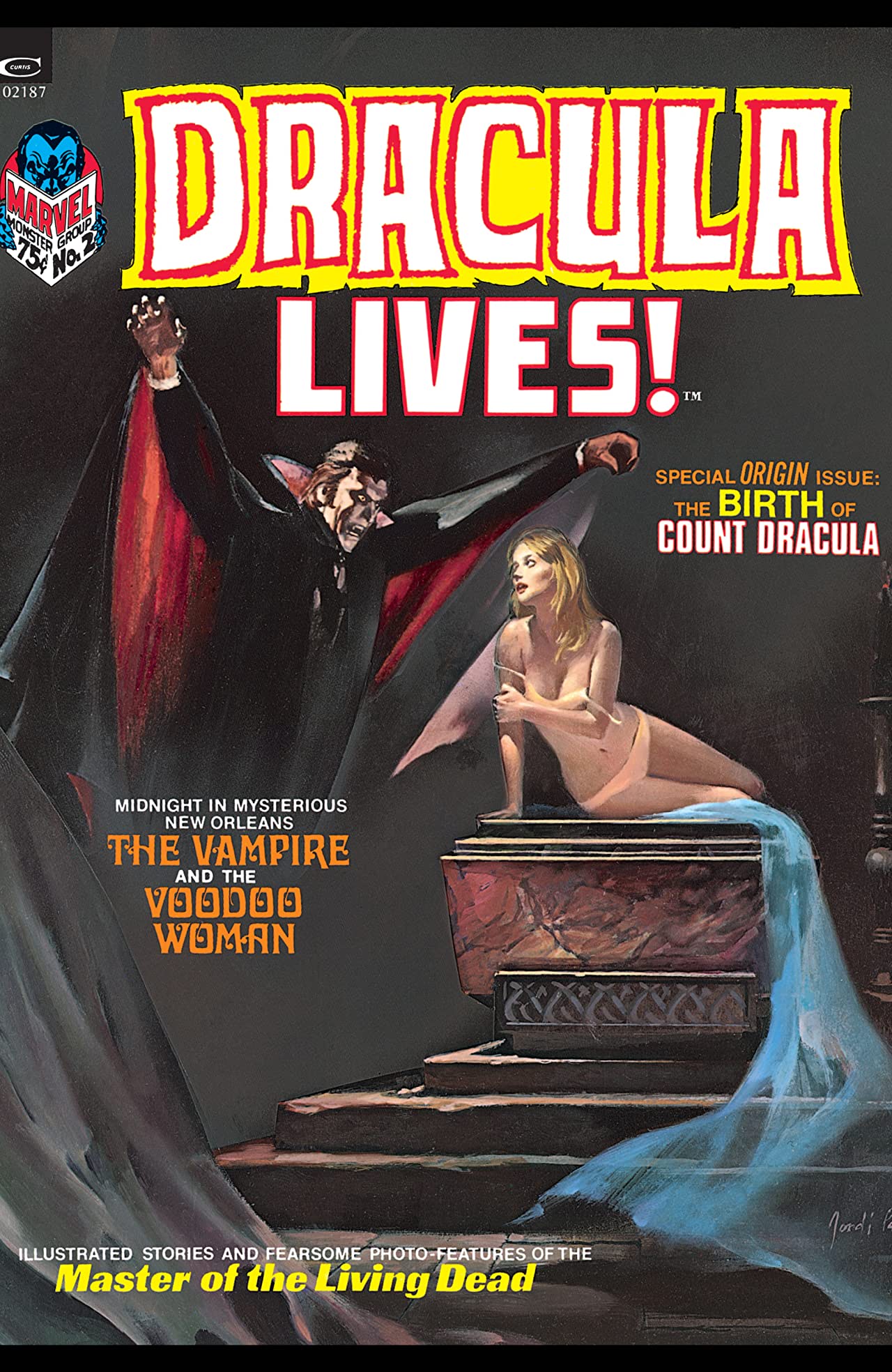 Dracula Lives #2 cover