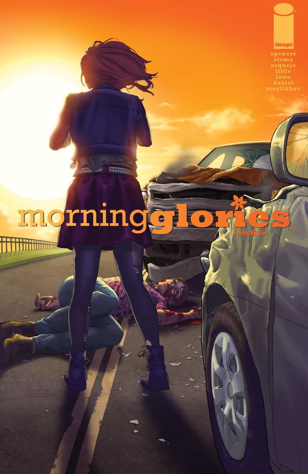 Morning Glories (2010) #45 cover