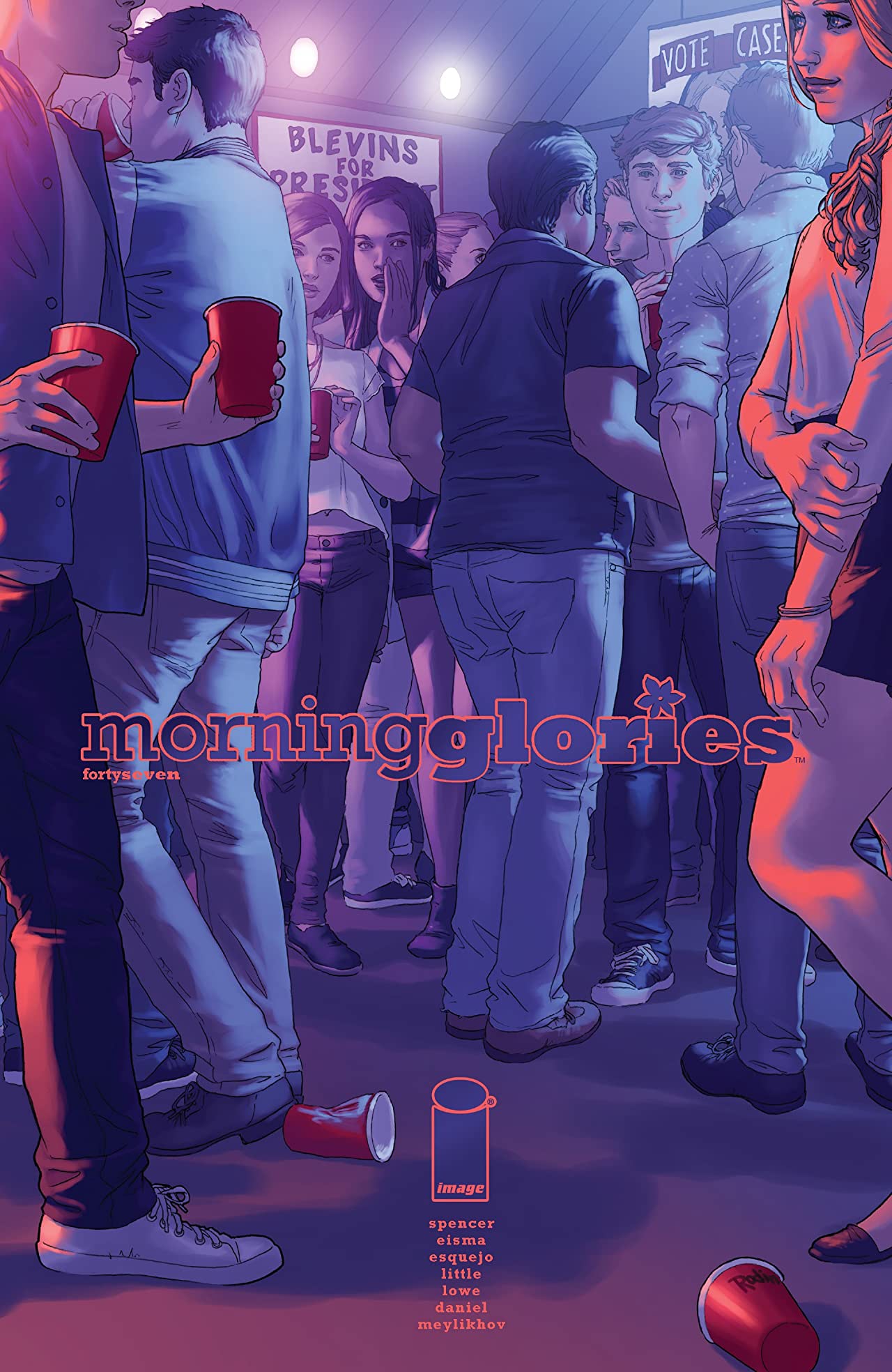 Morning Glories (2010) #47 cover