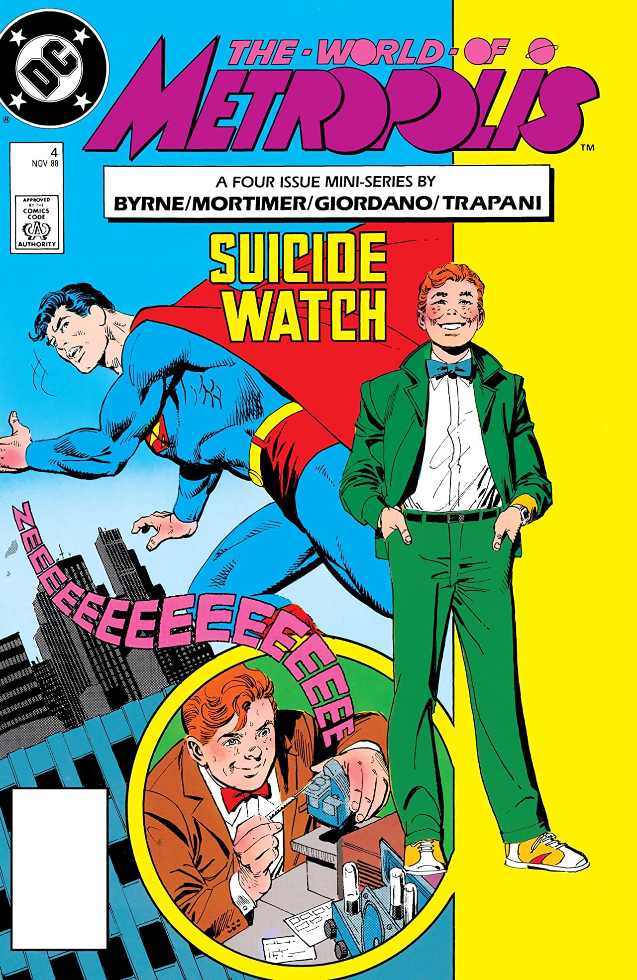 Cover of World of Metropolis #4