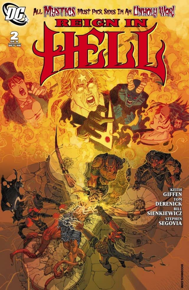 Reign in Hell #2 cover