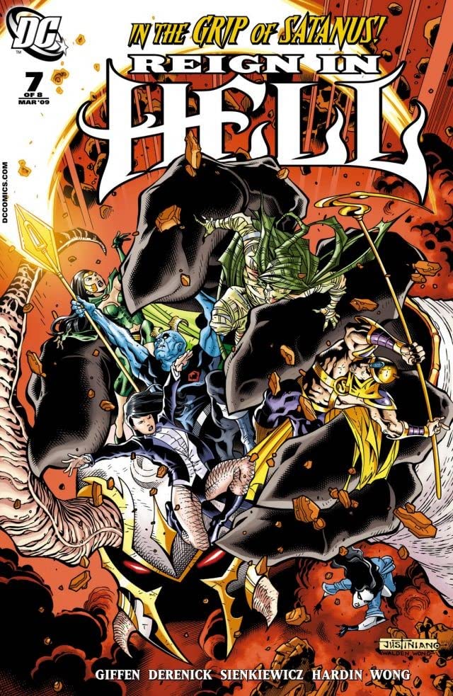 Reign in Hell (2008) #7 cover