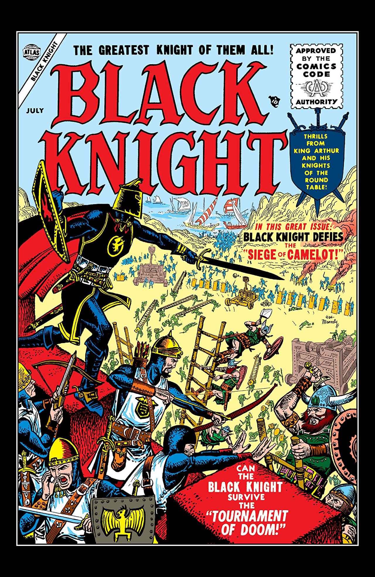 Cover of Black Knight #2