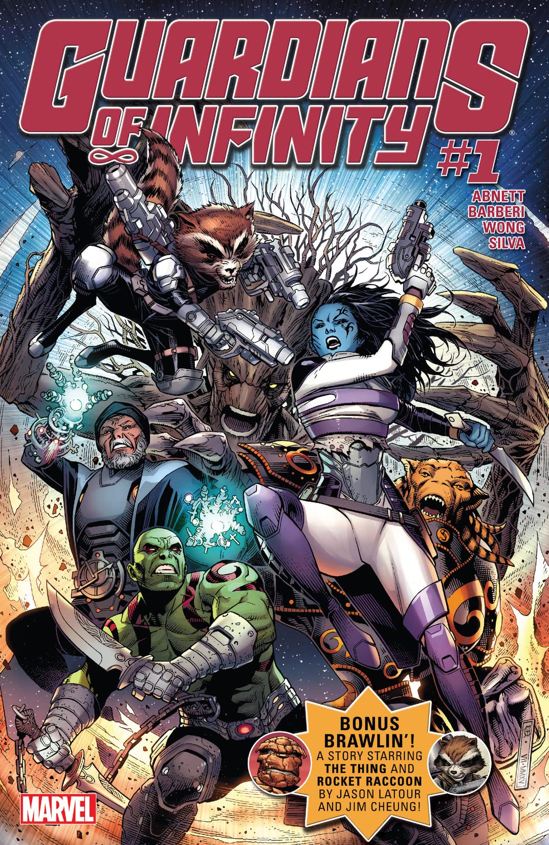 Cover of Guardians of Infinity #1
