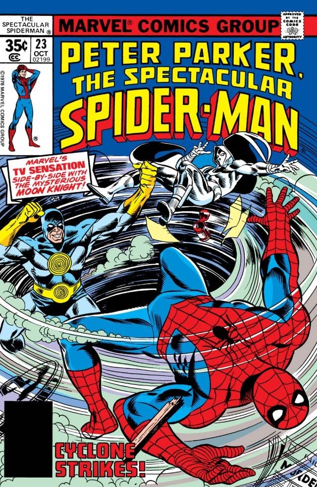 Cover of The Spectacular Spider-Man #23