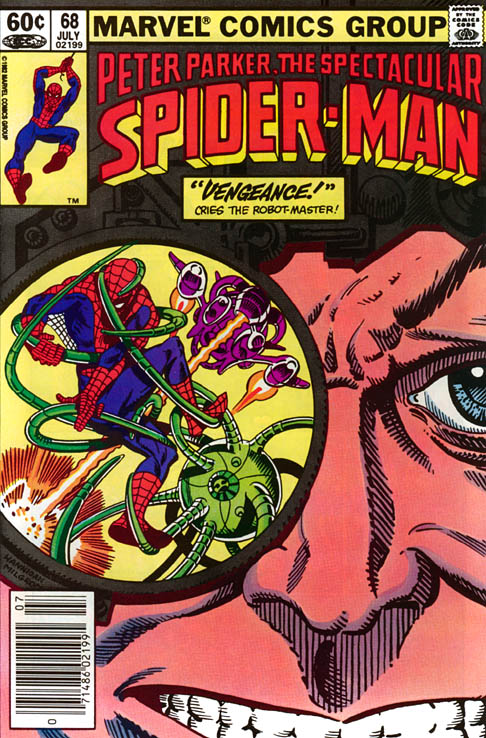 Cover of The Spectacular Spider-Man #68
