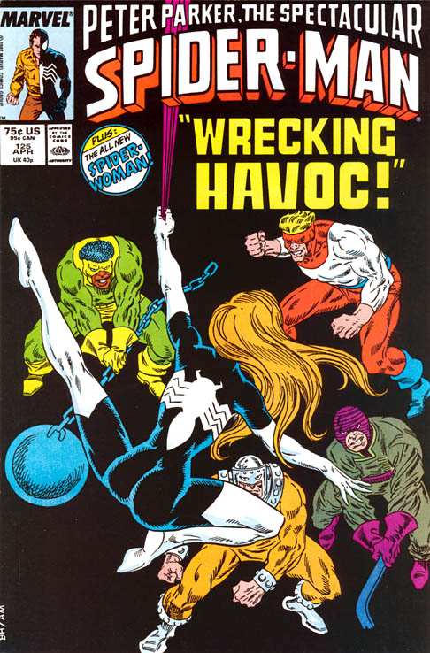 Cover of The Spectacular Spider-Man #125