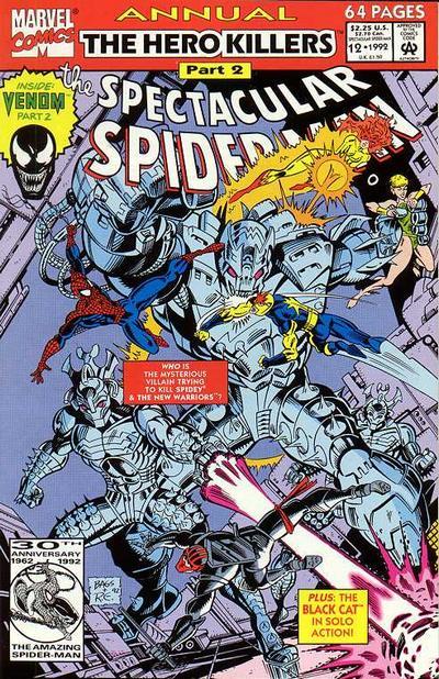 The Spectacular Spider-Man Annual #12 cover