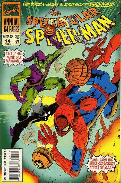 The Spectacular Spider-Man Annual #14 cover