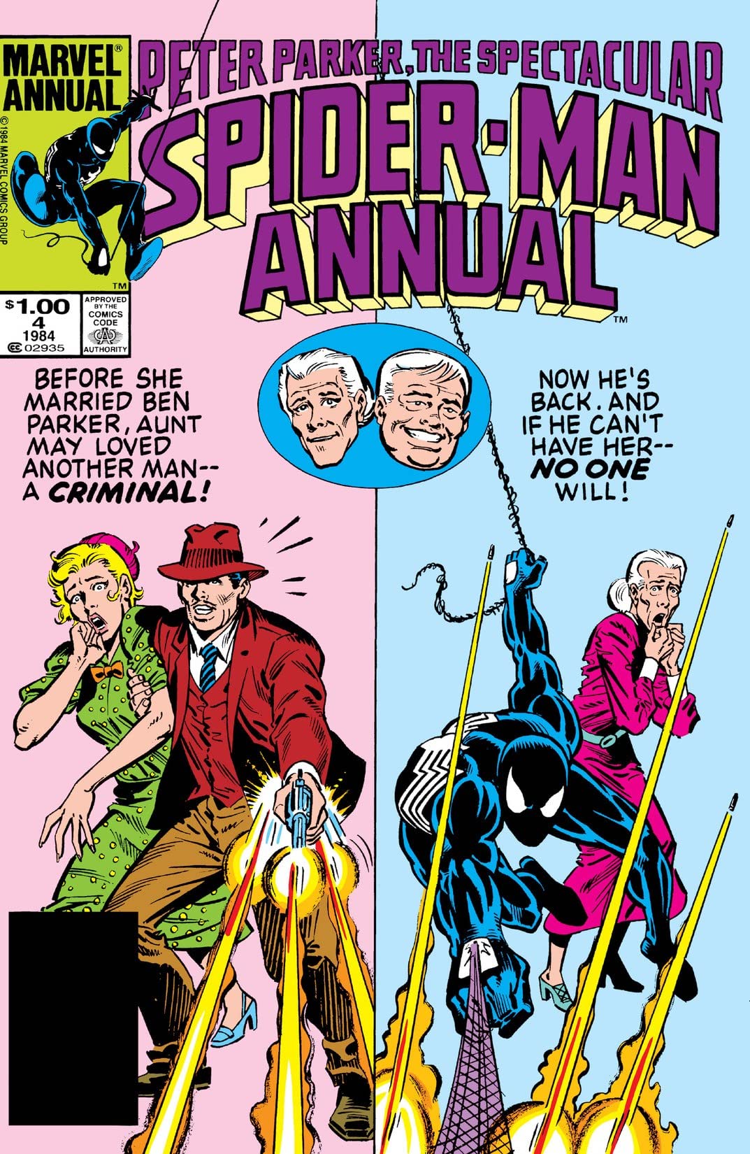 The Spectacular Spider-Man Annual #4 cover
