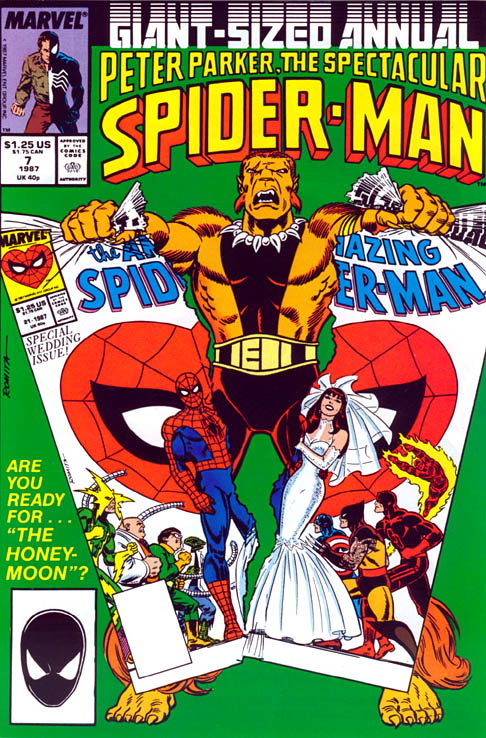 The Spectacular Spider-Man Annual #7 cover