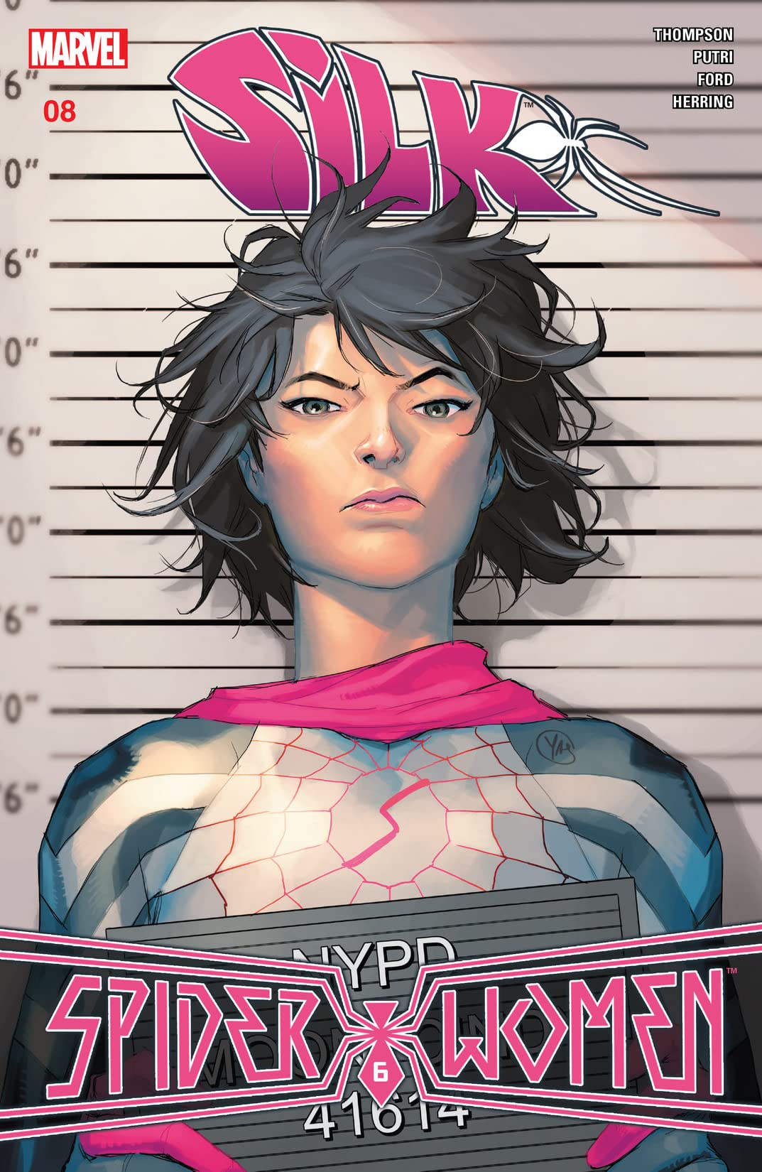 Silk (2016) #8 cover