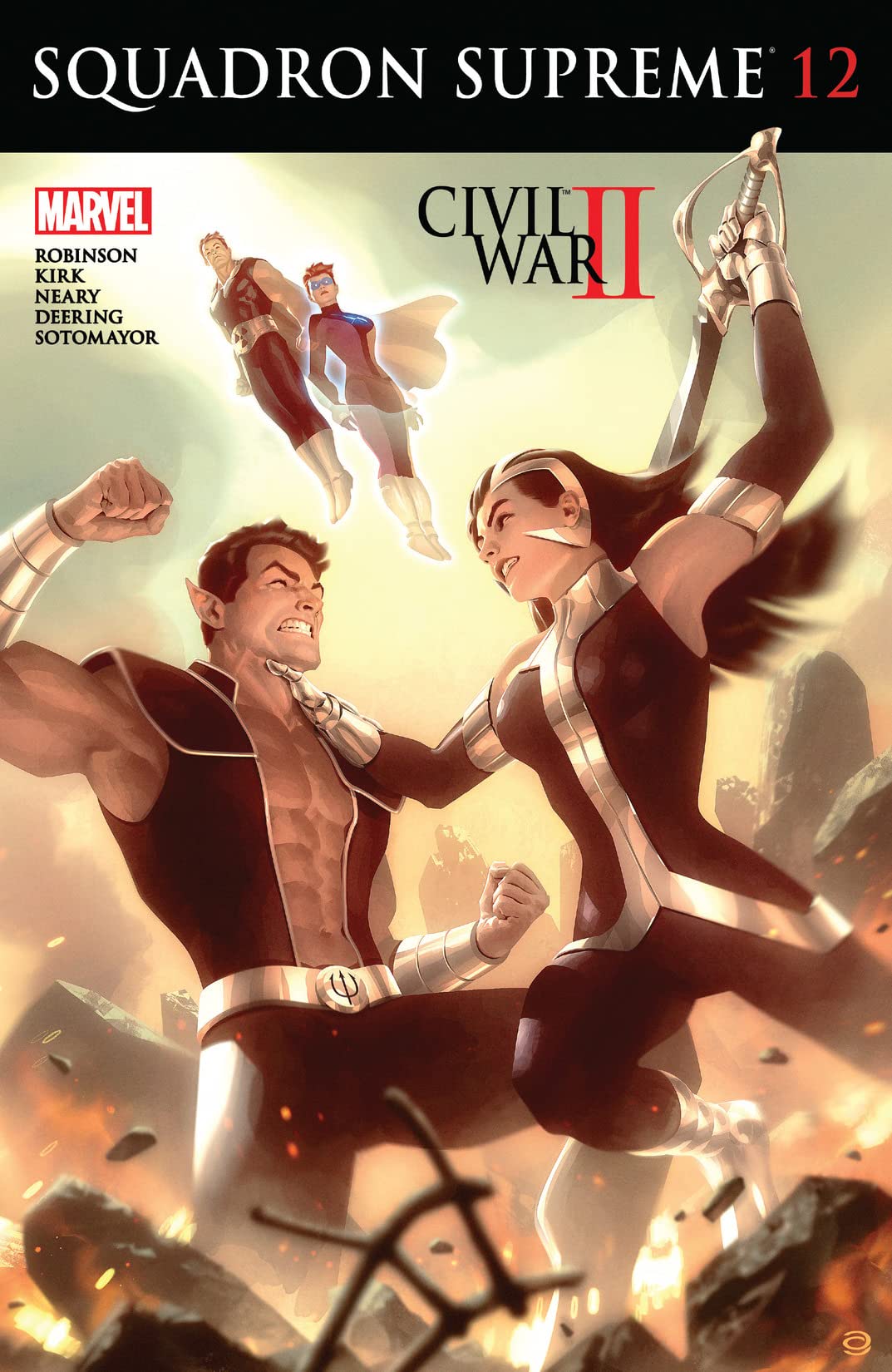 Cover of Squadron Supreme #12