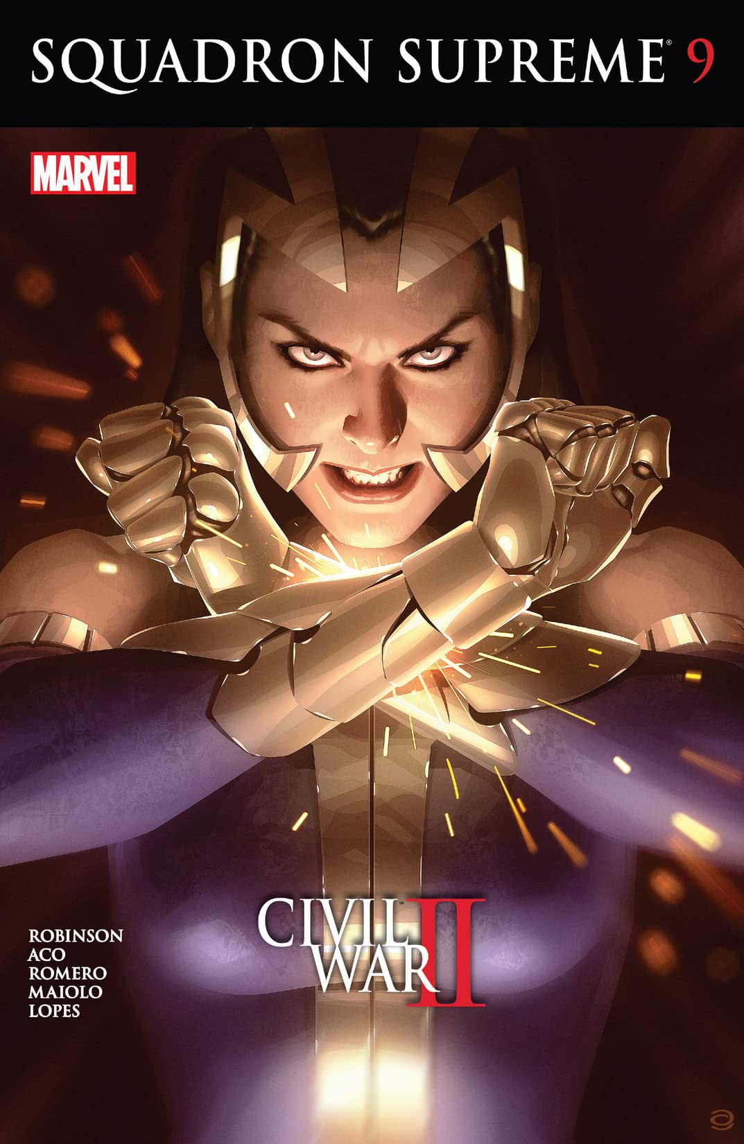 Cover of Squadron Supreme #9