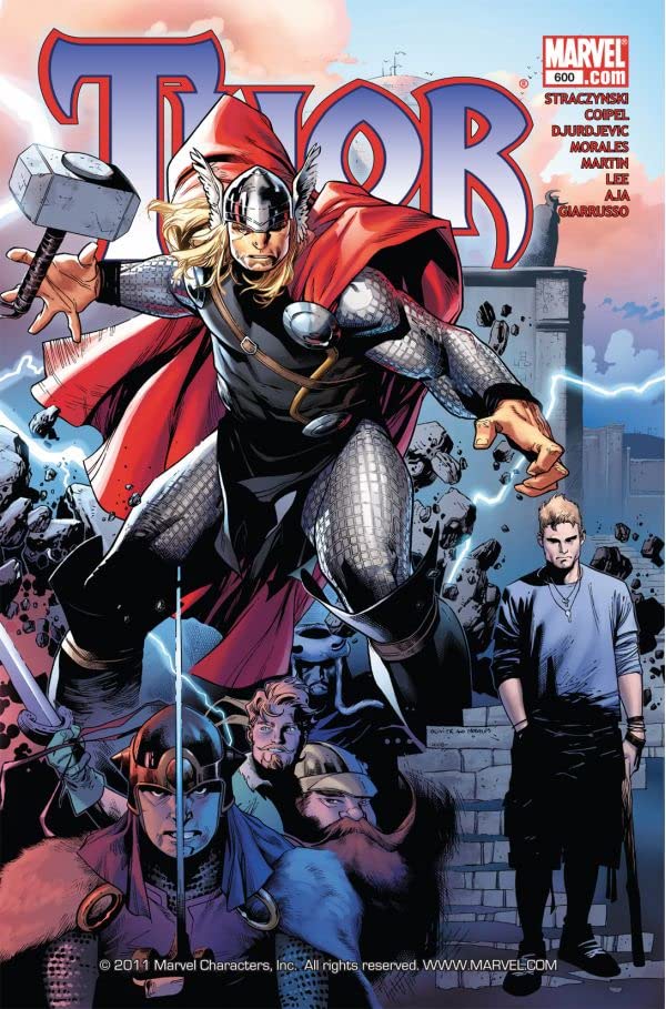 Thor (2007) #600 cover
