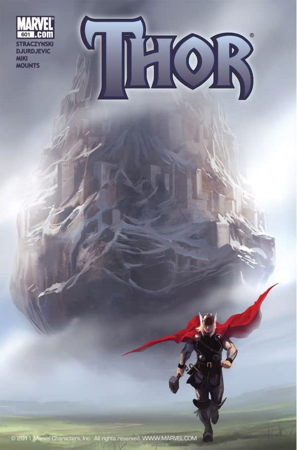 Thor (2007) #601 cover