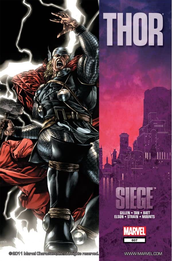 Thor (2007) #607 cover