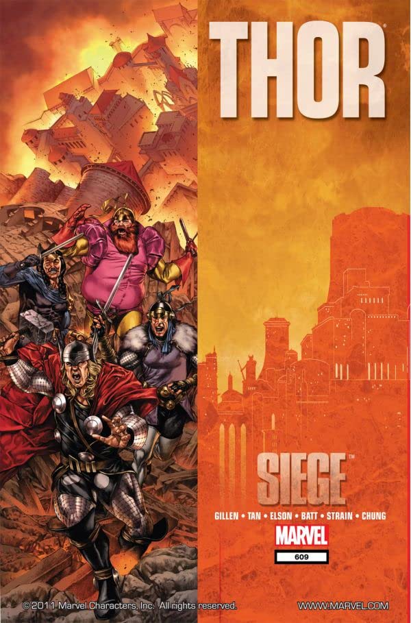 Thor (2007) #609 cover