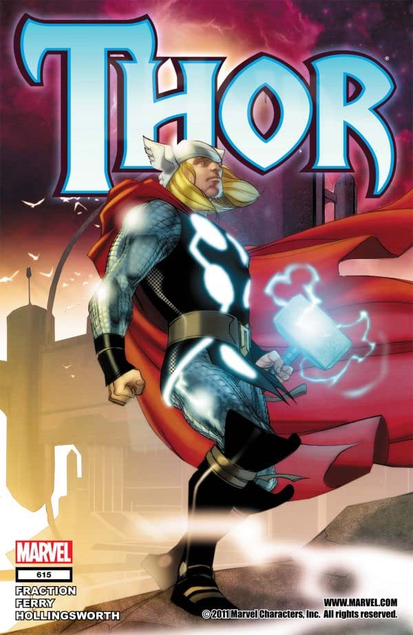 Thor (2007) #615 cover
