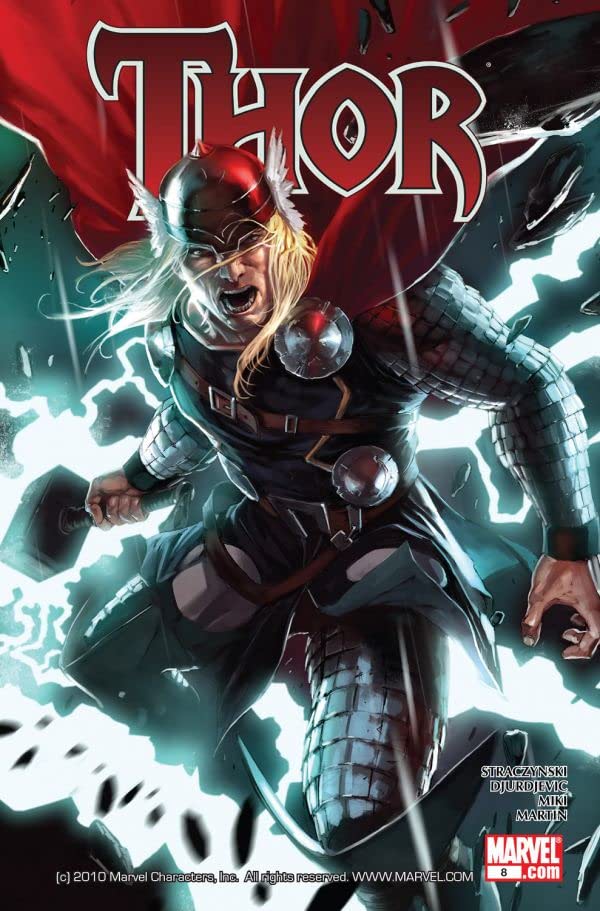 Thor (2007) #8 cover