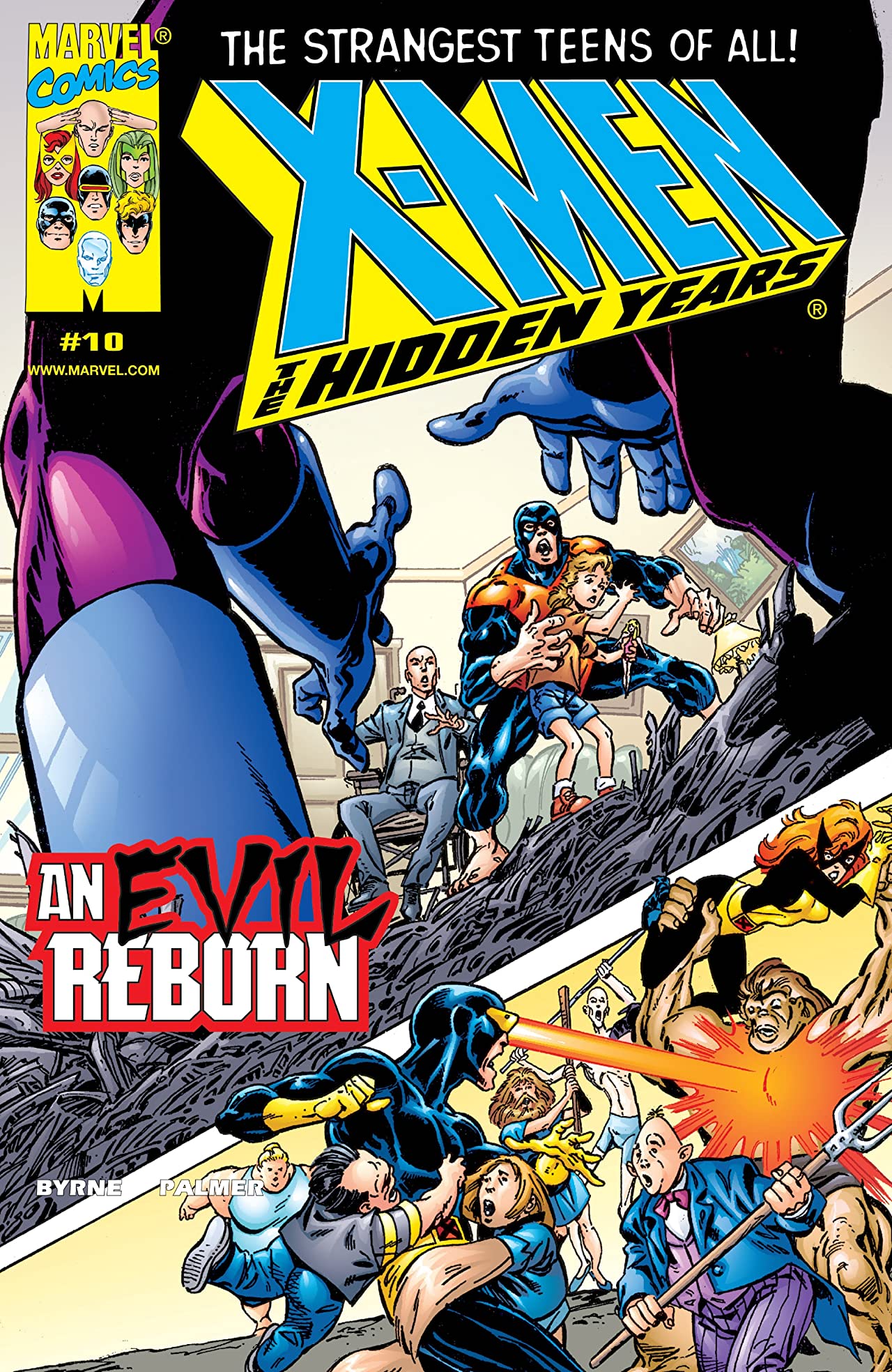 X-Men The Hidden Years #10 cover
