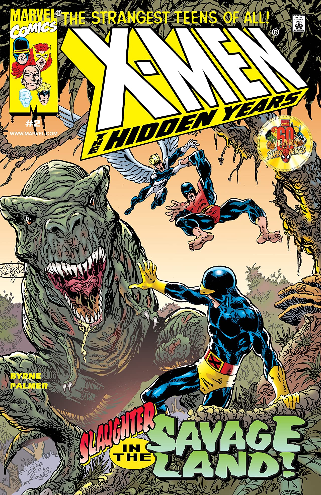 Cover of X-Men The Hidden Years #2